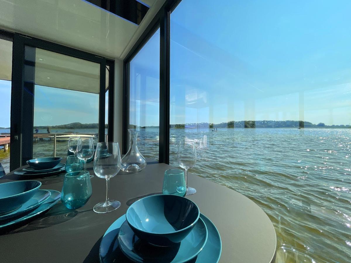 Boathousing - Apartament Na Wodzie, Dom Plywajacy, Lodz, Luksusowy Apartament Myślibórz Dış mekan fotoğraf