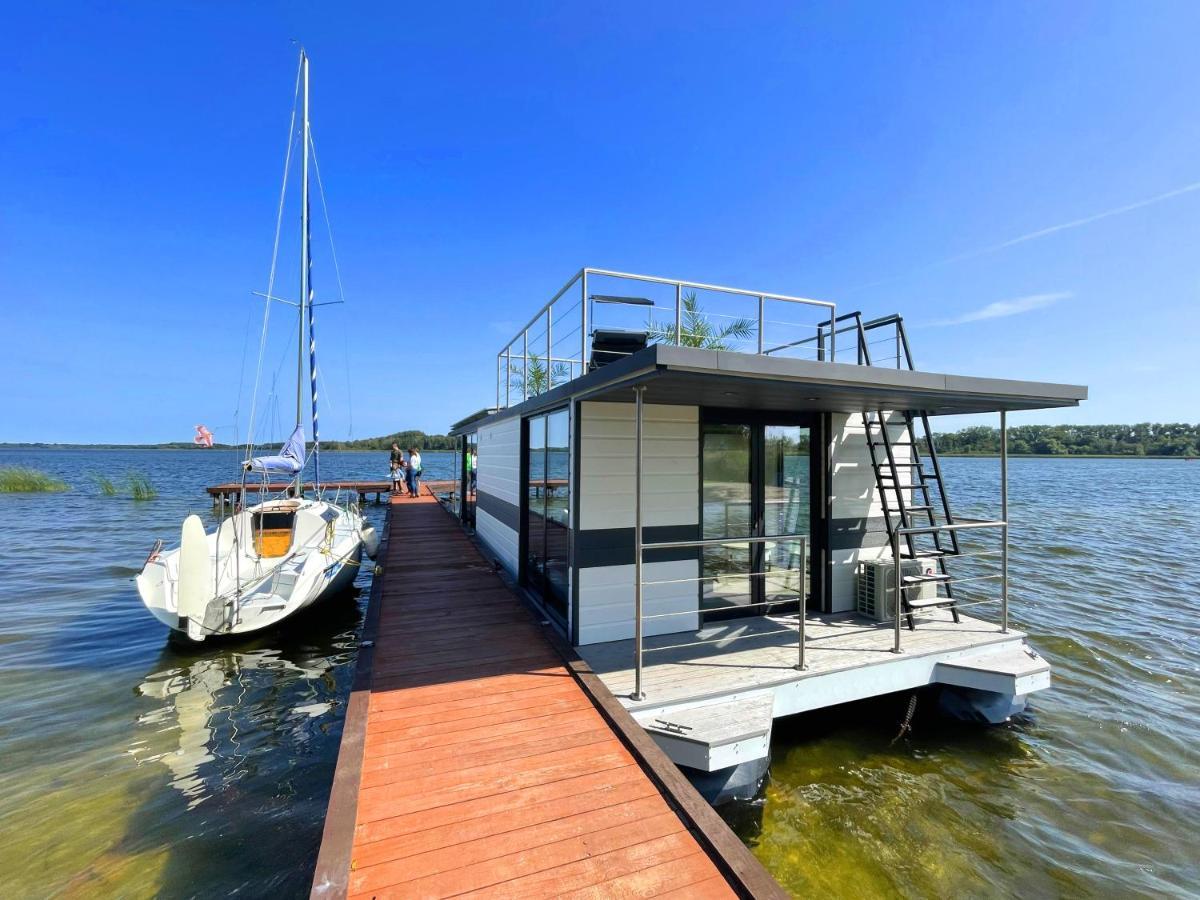 Boathousing - Apartament Na Wodzie, Dom Plywajacy, Lodz, Luksusowy Apartament Myślibórz Dış mekan fotoğraf