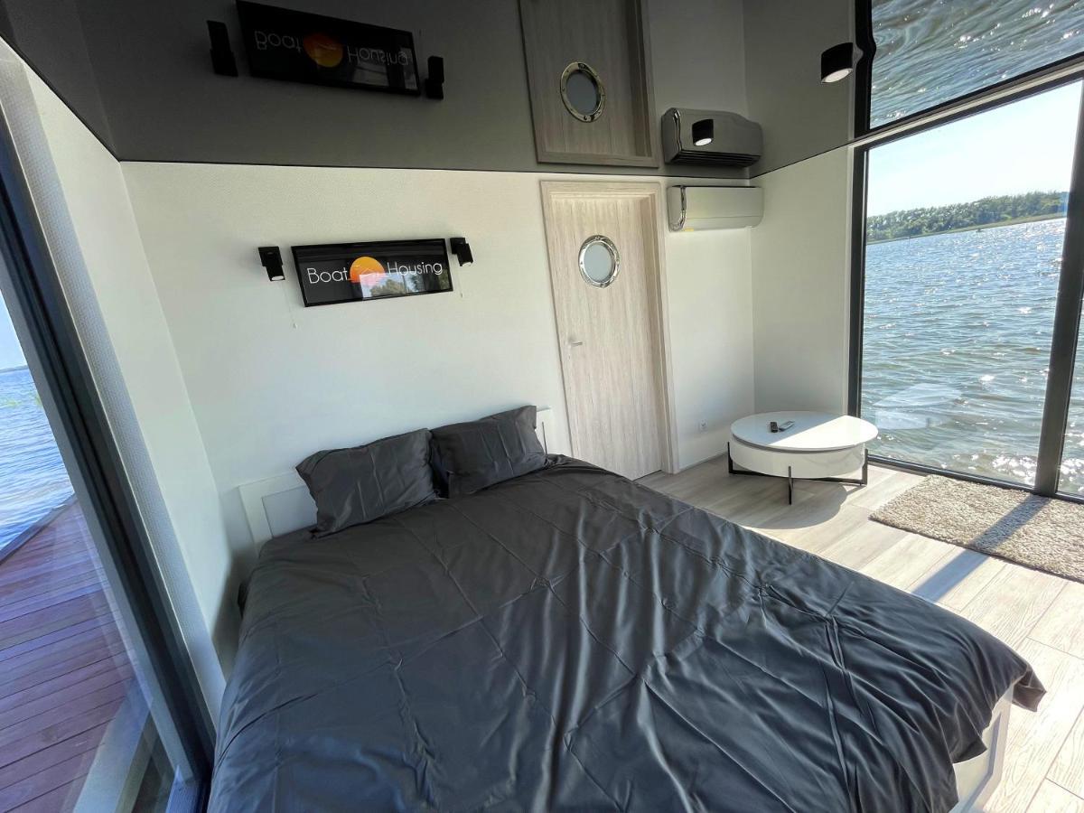 Boathousing - Apartament Na Wodzie, Dom Plywajacy, Lodz, Luksusowy Apartament Myślibórz Dış mekan fotoğraf